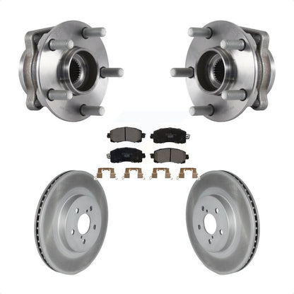 Kit de plaquettes de Rotor de frein, ensemble de roulements de moyeu avant, pour Subaru Crosstrek Imprez