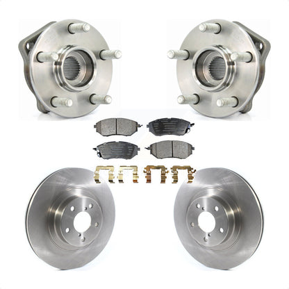 Kit de Rotor et de plaquettes de frein, roulement de moyeu avant, pour Subaru Legacy 2009 R avec 3.0, 3.0