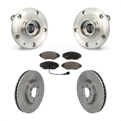 Kit de rotors et plaquettes de frein à disque, ensemble de roulements de moyeu avant, pour Volkswagen CC AWD