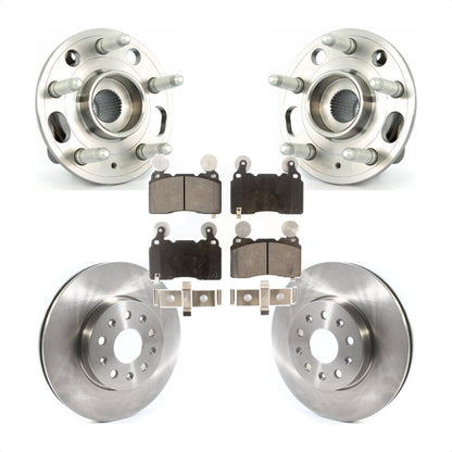 Ensemble de roulements de moyeu avant, Rotors et plaquettes de frein à disque pour Cadillac CTS
