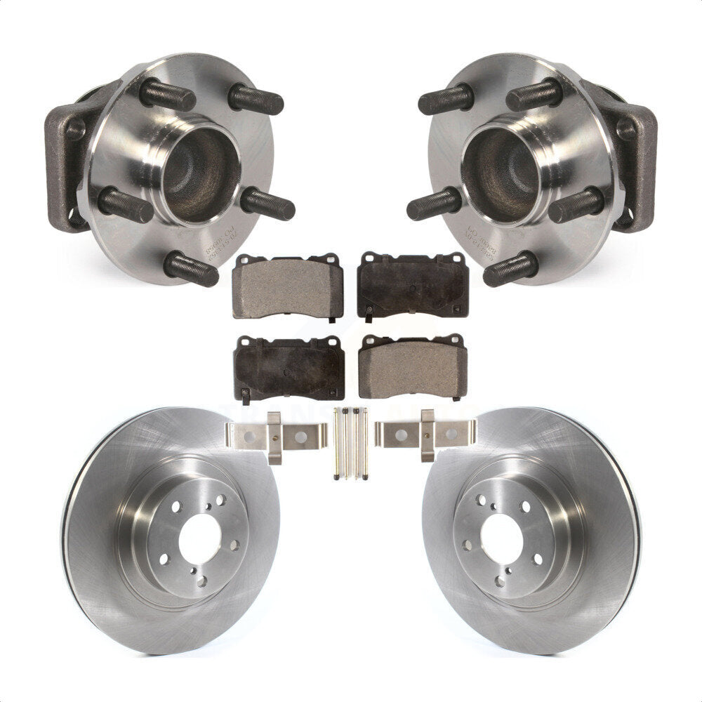 Kit de rotor et de plaquettes de frein avec roulement de moyeu avant pour Toyota 86 2019 sans frein Brembo