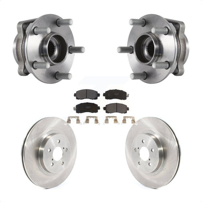 Kit de plaquettes de Rotor de frein à disque, ensemble de roulements de moyeu avant pour Subaru Crosstrek Imprez