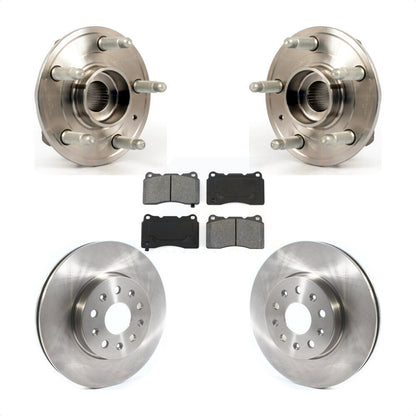 Kit de plaquettes de Rotor de frein, roulement de moyeu avant, pour Cadillac CTS 2014 avec étrier Brembo