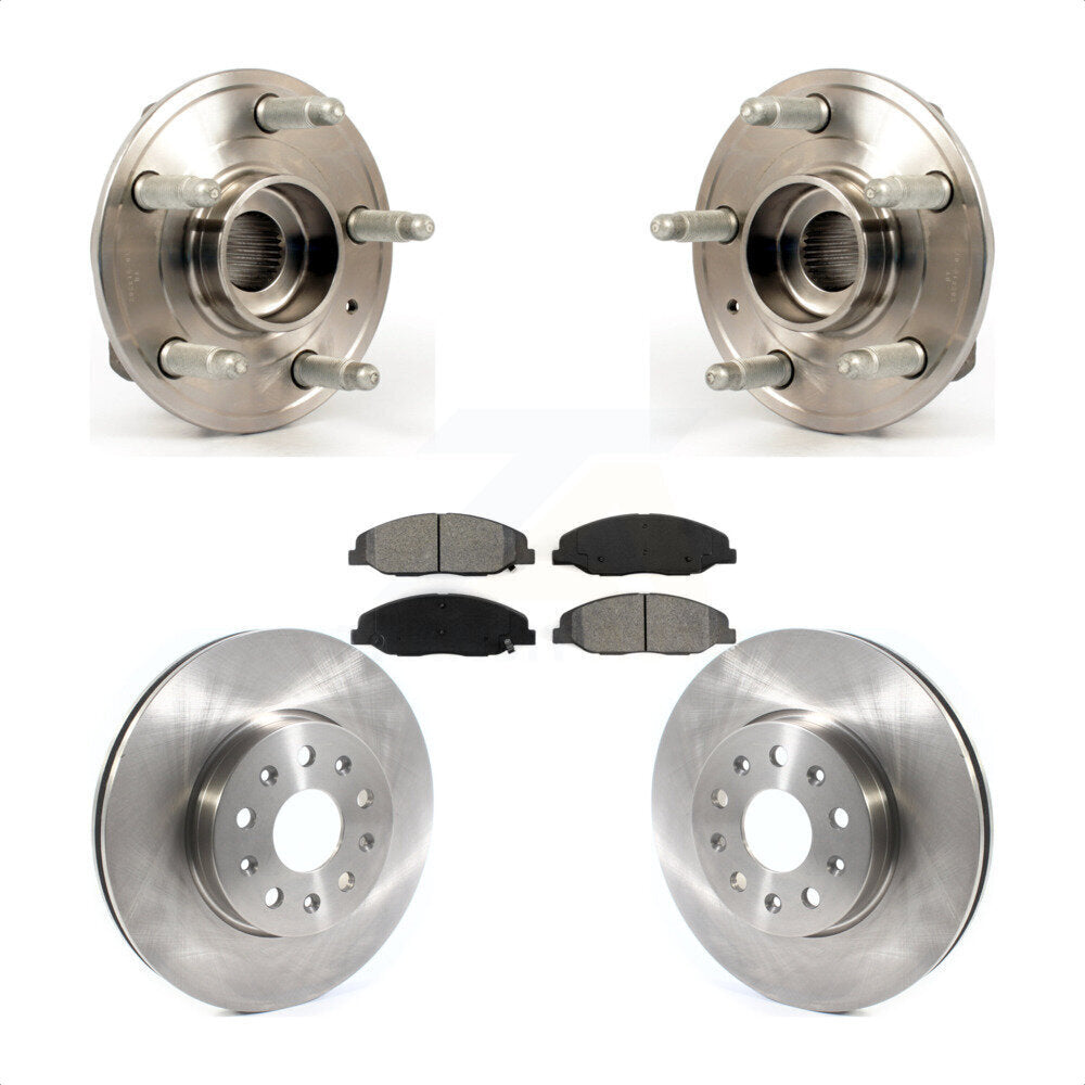 Kit de plaquettes de Rotor de frein, roulement de moyeu avant, pour Cadillac CTS sans frein robuste