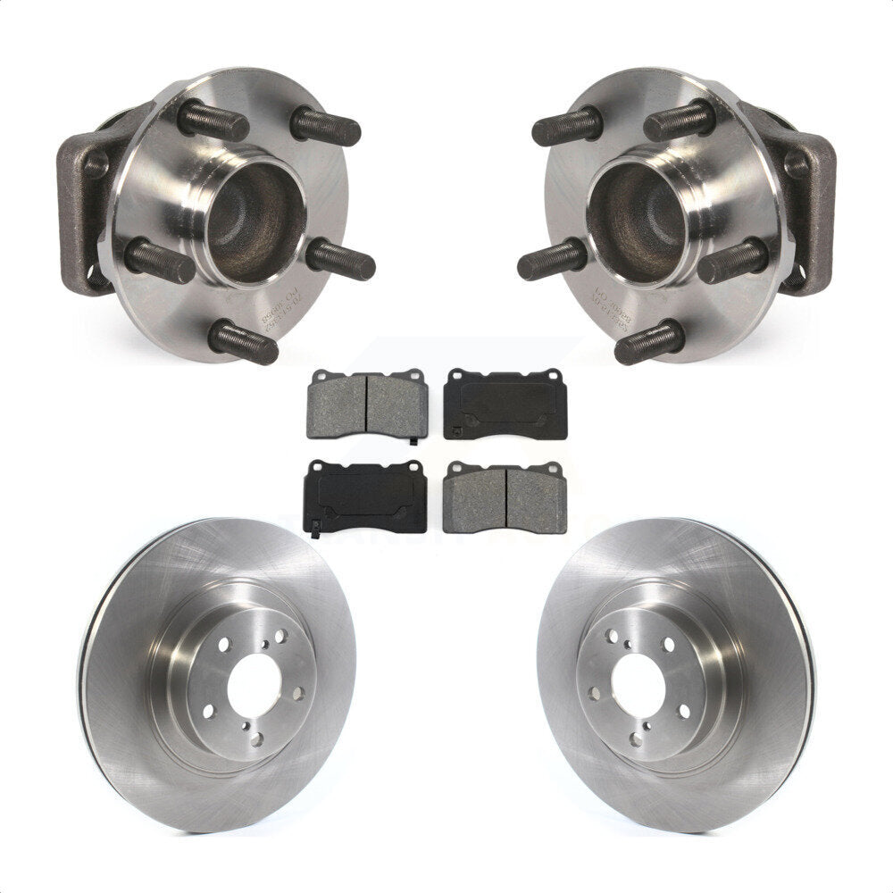 Kit de rotor et de plaquettes de frein avec roulement de moyeu avant pour Toyota 86 2019 sans frein Brembo