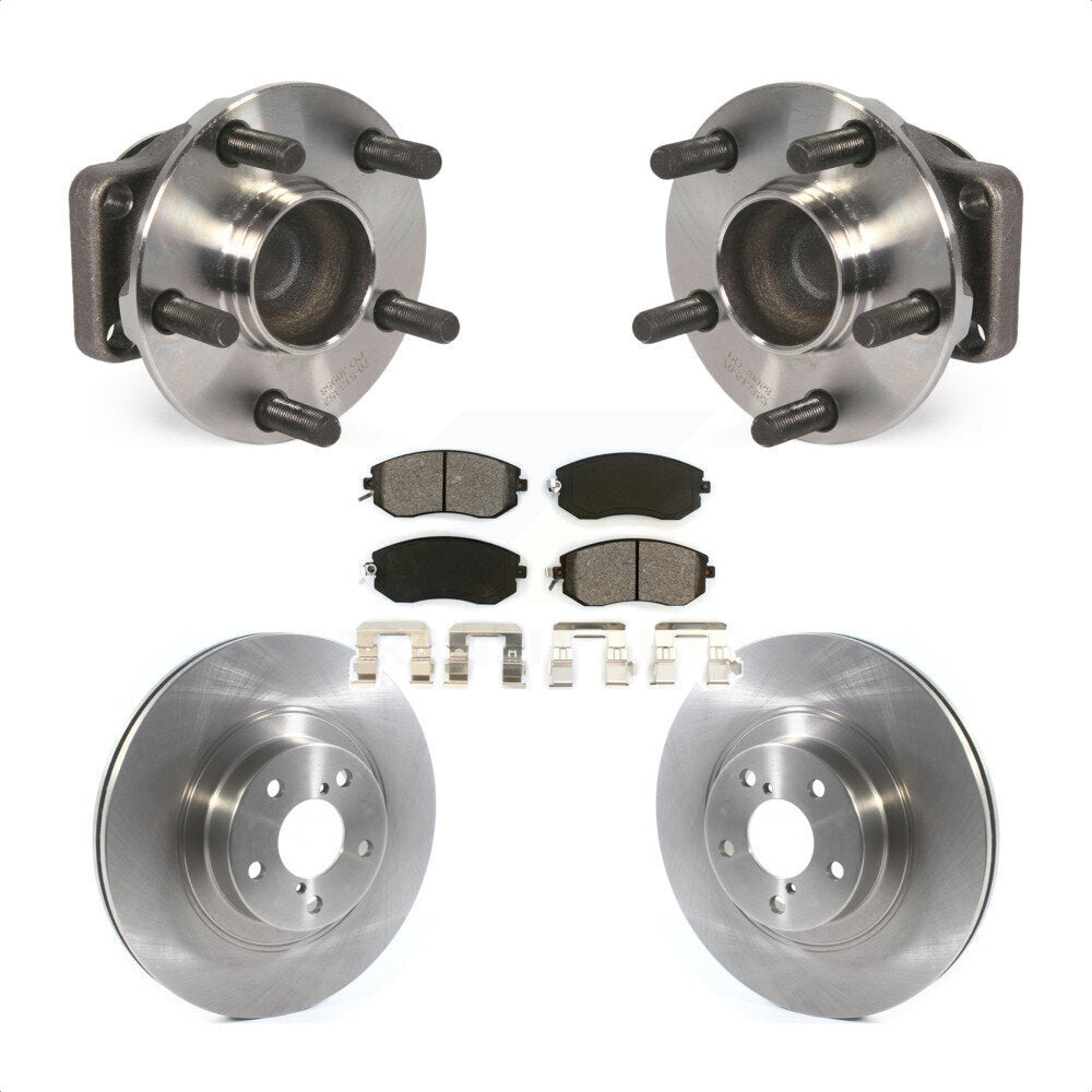Kit de Rotor et de plaquettes de frein à disque, roulement de moyeu avant, pour Scion FR-S Subaru BRZ Toyota 8