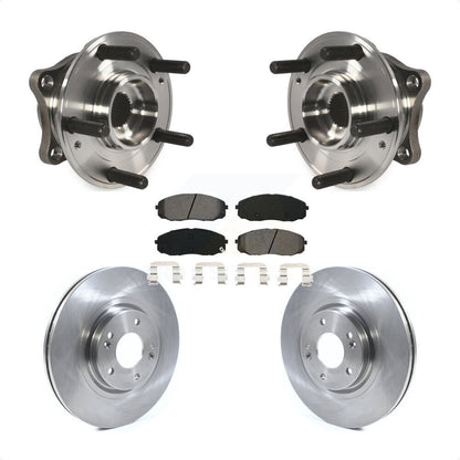 Ensemble de roulement de moyeu avant, Rotor de frein à disque et Kit de plaquettes pour Kia Sedon 2015 – 2021