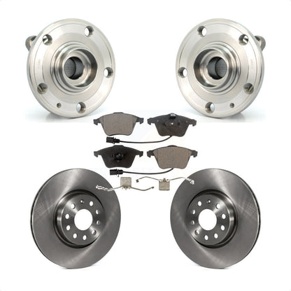 Ensemble de roulements de moyeu avant, Rotors et plaquettes de frein à disque, Kit pour Volkswagen CC
