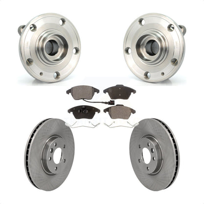 Ensemble de roulements de moyeu avant, Rotors et plaquettes de frein à disque, Kit pour Volkswagen CC