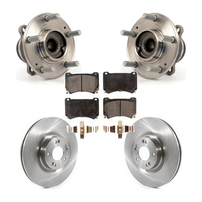 Kit de Rotor et plaquettes de frein à disque, ensemble de roulements de moyeu avant pour Hyundai Genesis Equu