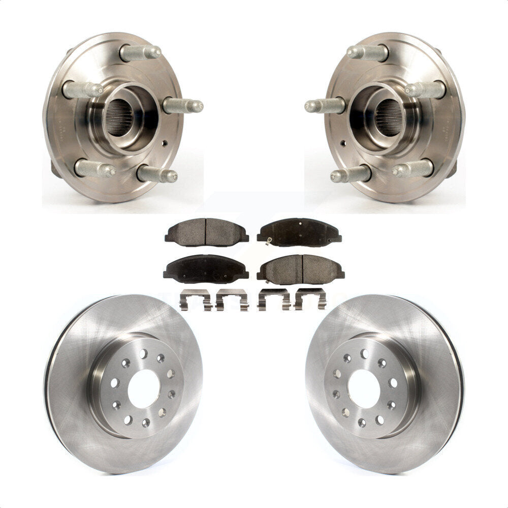 Kit de plaquettes de Rotor de frein, roulement de moyeu avant, pour Cadillac CTS sans frein robuste
