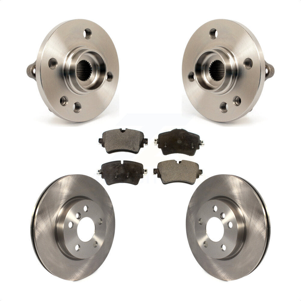 Ensemble de roulement de moyeu avant, Rotor de frein à disque et Kit de plaquettes pour Mini Cooper 2015 1.6