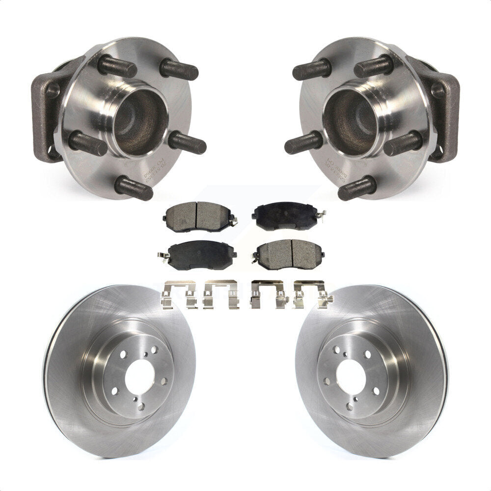 Kit de Rotor et de plaquettes de frein à disque, roulement de moyeu avant, pour Scion FR-S Subaru BRZ Toyota 8