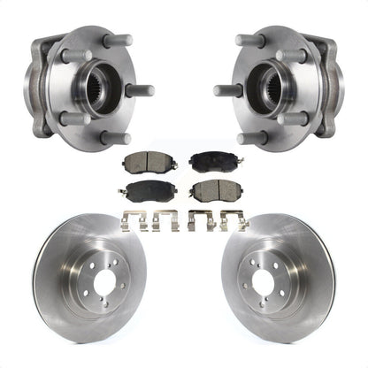 Kit de plaquettes de Rotor de frein, ensemble de roulements de moyeu avant pour Subaru Forester Crosstrek X