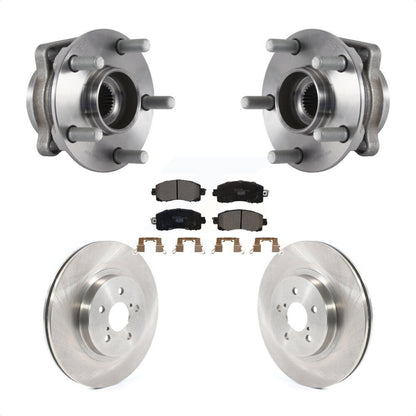 Kit de plaquettes de Rotor de frein à disque, ensemble de roulements de moyeu avant pour Subaru Crosstrek Imprez
