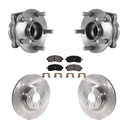 Ensemble de roulements de moyeu avant, Rotors et plaquettes de frein à disque pour Subaru Impreza
