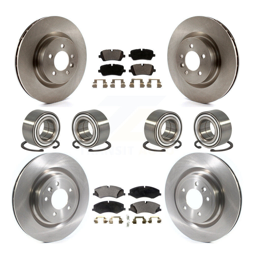 Kit de Rotor et plaquettes de frein à disque, roulement avant et arrière (10 pièces) pour Land Rover Range Spor