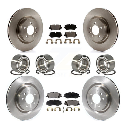 Kit de Rotor et plaquettes de frein à disque, roulement avant et arrière (10 pièces) pour Land Rover Range Spor