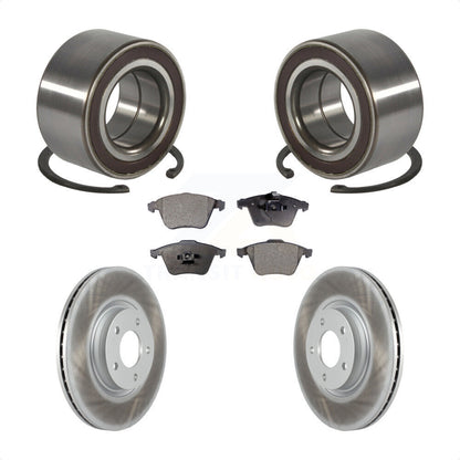 Kit de rotors et plaquettes de frein à disque enduits de roulement de roue avant pour Mazda 3 KBB-11490