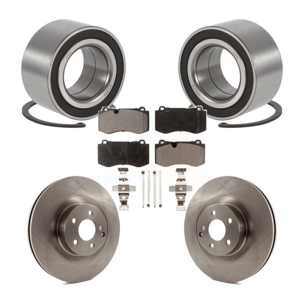 Kit de rotors et plaquettes de frein à disque de roulement de roue avant pour Mercedes-Benz S450 2009