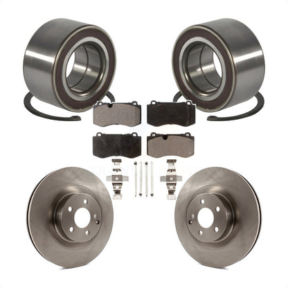 Kit de Rotor et de plaquettes de frein à disque, roulement de roue avant, pour Mercedes-Benz S550 CL550 S35
