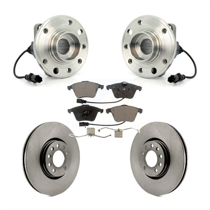Kit de rotors et plaquettes de frein à disque, ensemble de roulements de moyeu avant pour Saab 9-3X
