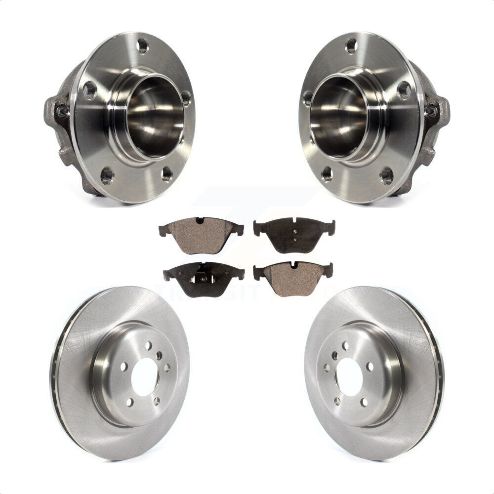 Kit de plaquettes de Rotor de frein, roulement de moyeu avant, pour BMW 535i 640i Gran Coupé ActiveHybri