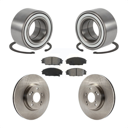 Kit de Rotor et plaquettes de frein à disque, roulement de roue avant, pour Acura RSX type 2002 – 2006
