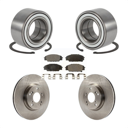Kit de Rotor et plaquettes de frein à disque, roulement de roue avant, pour Acura RSX type 2002 – 2006
