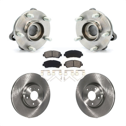 Ensemble de roulements de moyeu avant, Rotors et plaquettes de frein à disque pour Nissan Maxima