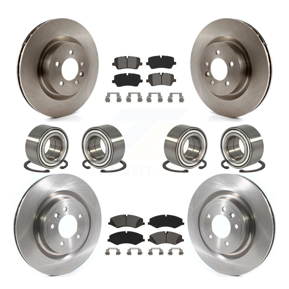 Kit de Rotor et plaquettes de frein à disque, roulement avant et arrière (10 pièces) pour Land Rover Range Spor