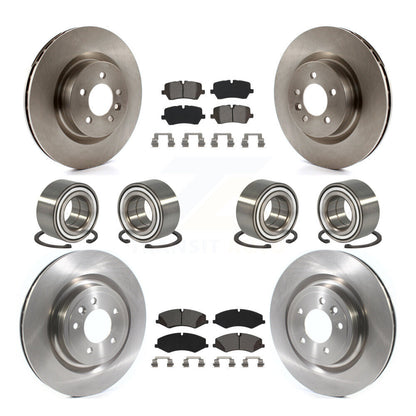 Kit de Rotor et plaquettes de frein à disque, roulement avant et arrière (10 pièces) pour Land Rover Range Spor