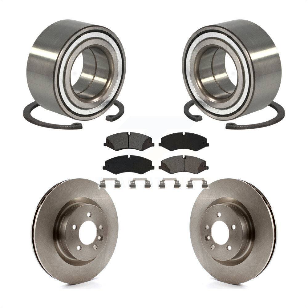 Kit de rotor et de plaquettes de frein, roulement de roue avant, pour Land Rover Range Sport Discover