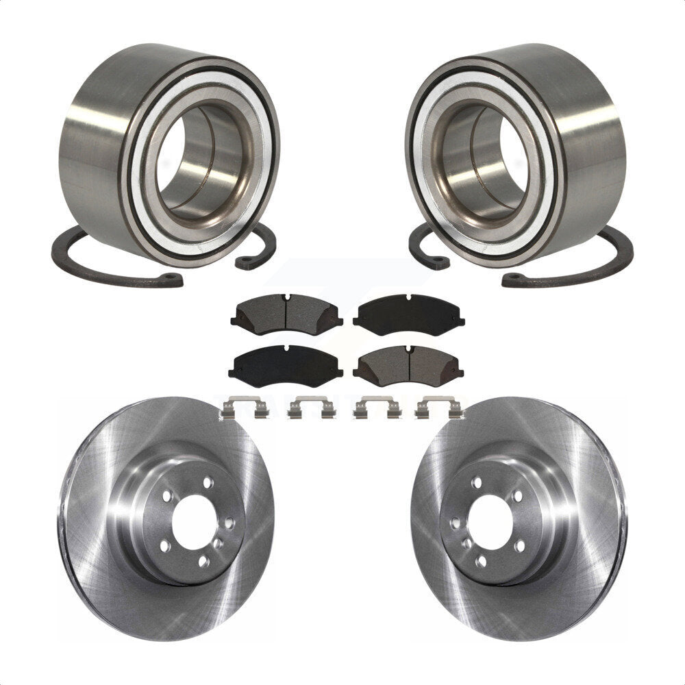 Kit de plaquettes de Rotor de frein, roulement de roue avant, pour Land Rover Range, aspiration naturelle