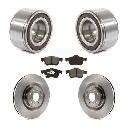 Kit de rotors et plaquettes de frein à disque de roulement de roue avant pour Fiat 500L 2014-2018