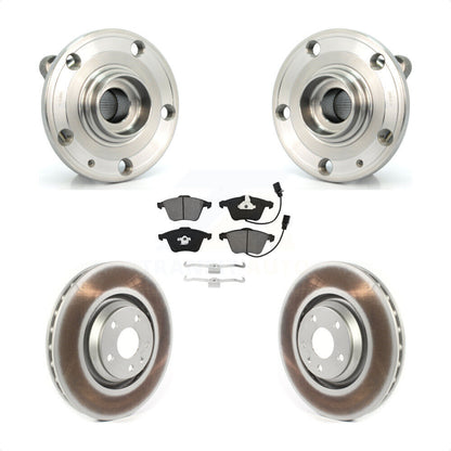 Ensemble de roulement de moyeu avant, Rotor de frein et plaquettes revêtus, Kit pour Audi TT Quattro TT