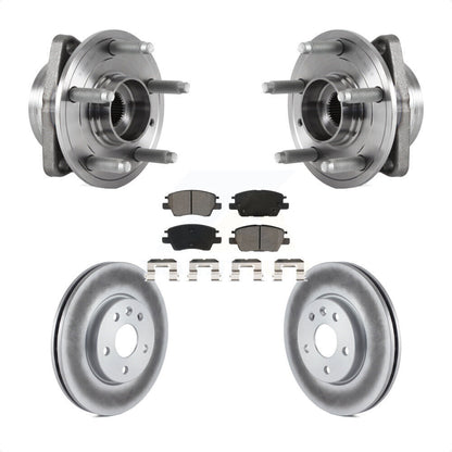 Kit de Rotor et plaquettes de frein revêtus de roulement de moyeu avant, pour Chevrolet Cruze Volt Bolt E