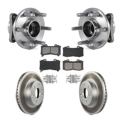 Kit de plaquettes de Rotor de frein, roulement de moyeu avant, pour Chevrolet Colorado GMC Canyon 4W