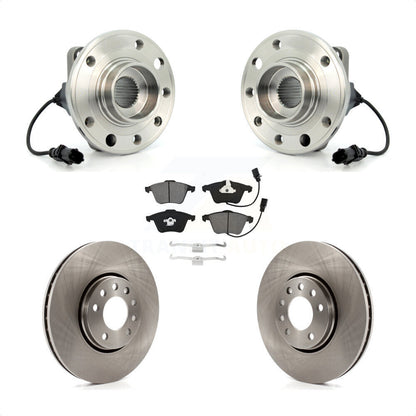 Kit de rotors et plaquettes de frein à disque, ensemble de roulements de moyeu avant pour Saab 9-3X