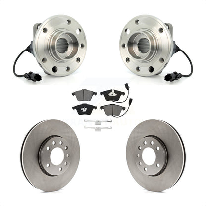 Kit de rotors et plaquettes de frein à disque, ensemble de roulements de moyeu avant pour Saab 9-3X