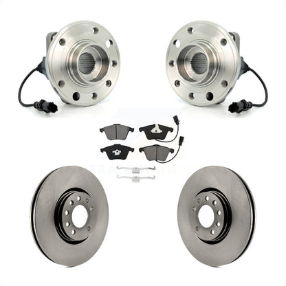 Kit de rotors et plaquettes de frein à disque, ensemble de roulements de moyeu avant pour Saab 9-3X