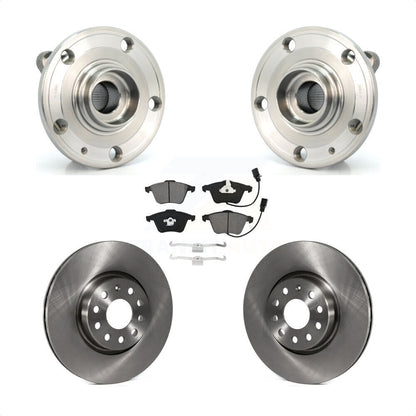 Ensemble de roulements de moyeu avant, Rotors et plaquettes de frein à disque, Kit pour Volkswagen CC