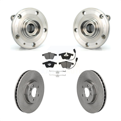Ensemble de roulements de moyeu avant, Rotors et plaquettes de frein à disque, Kit pour Volkswagen CC