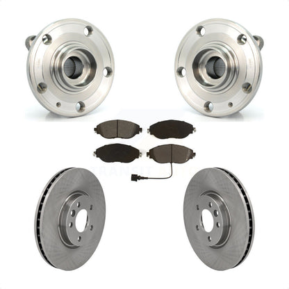 Kit de rotors et plaquettes de frein à disque, ensemble de roulements de moyeu avant, pour Volkswagen CC AWD