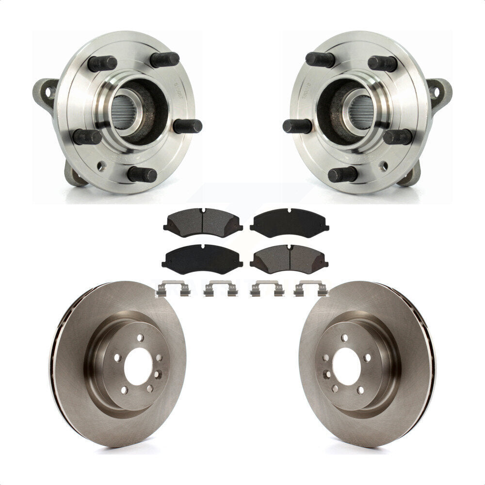 Kit de rotor et de plaquettes de frein, ensemble de roulements de moyeu avant, pour Land Rover Range Sport LR