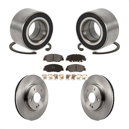 Kit de rotors et plaquettes de frein à disque de roulement de roue avant pour Honda Insight 2019 – 2022