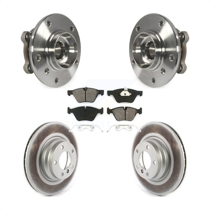 Kit de plaquettes de Rotor de frein revêtues de roulement de moyeu avant, pour BMW X1 xDrive28i 2012 avec AW