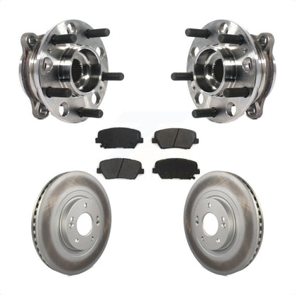 Kit de Rotor et plaquettes de frein revêtus de roulement de moyeu avant, pour Kia Sorento Hyundai Santa F
