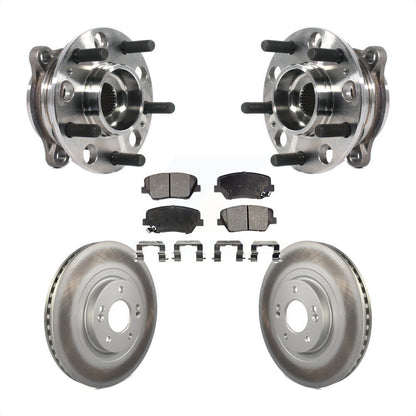 Kit de plaquettes de Rotor de frein, roulement de moyeu avant, pour Hyundai Santa Fe Sport 2,4 l 2.0
