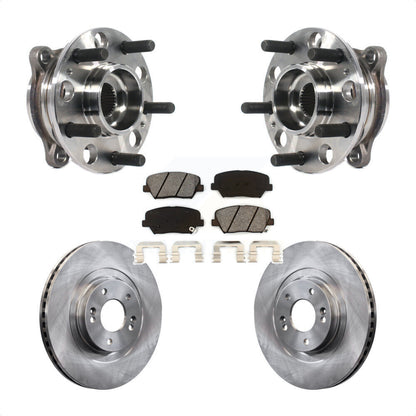 Kit de plaquettes de Rotor de frein, roulement de moyeu avant, pour Hyundai Santa Fe Sport 2,4 l 2.0 15-16